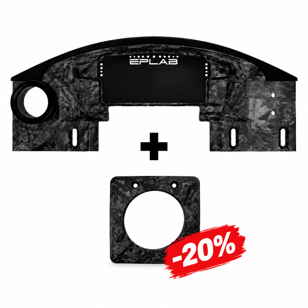 EPLAB FC992.2 and Carbon Hub bundle graphic showing a 20 percent hub discount
